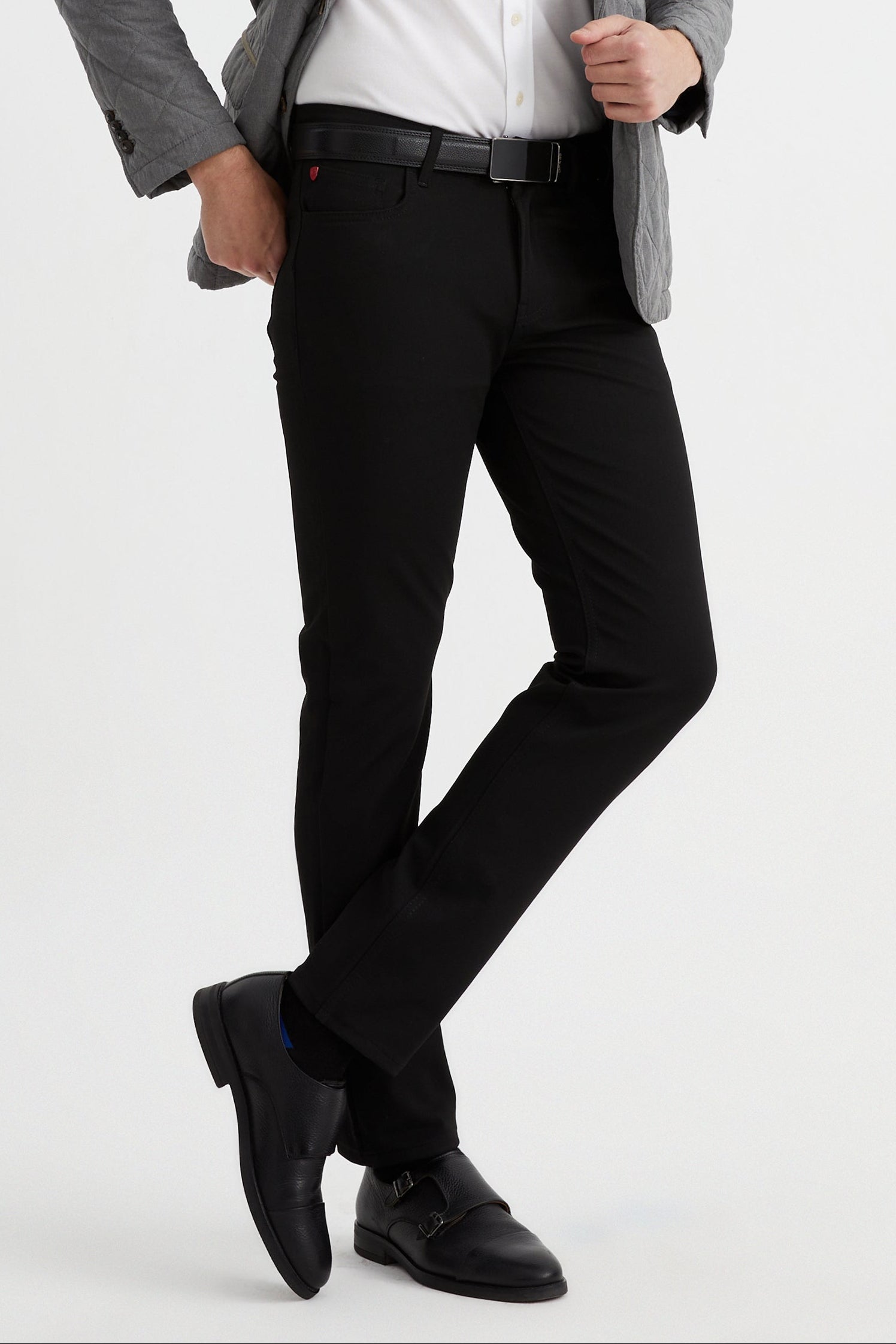DFR89 Dressy Casual Pants - Smart /Black