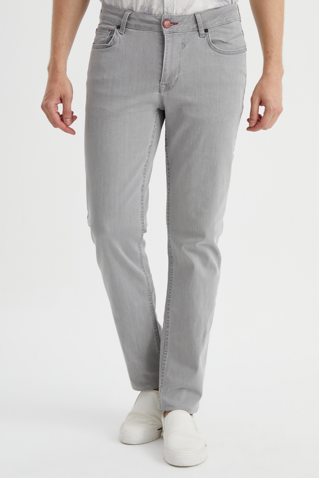Brunello Cotton Pants – L. Grey