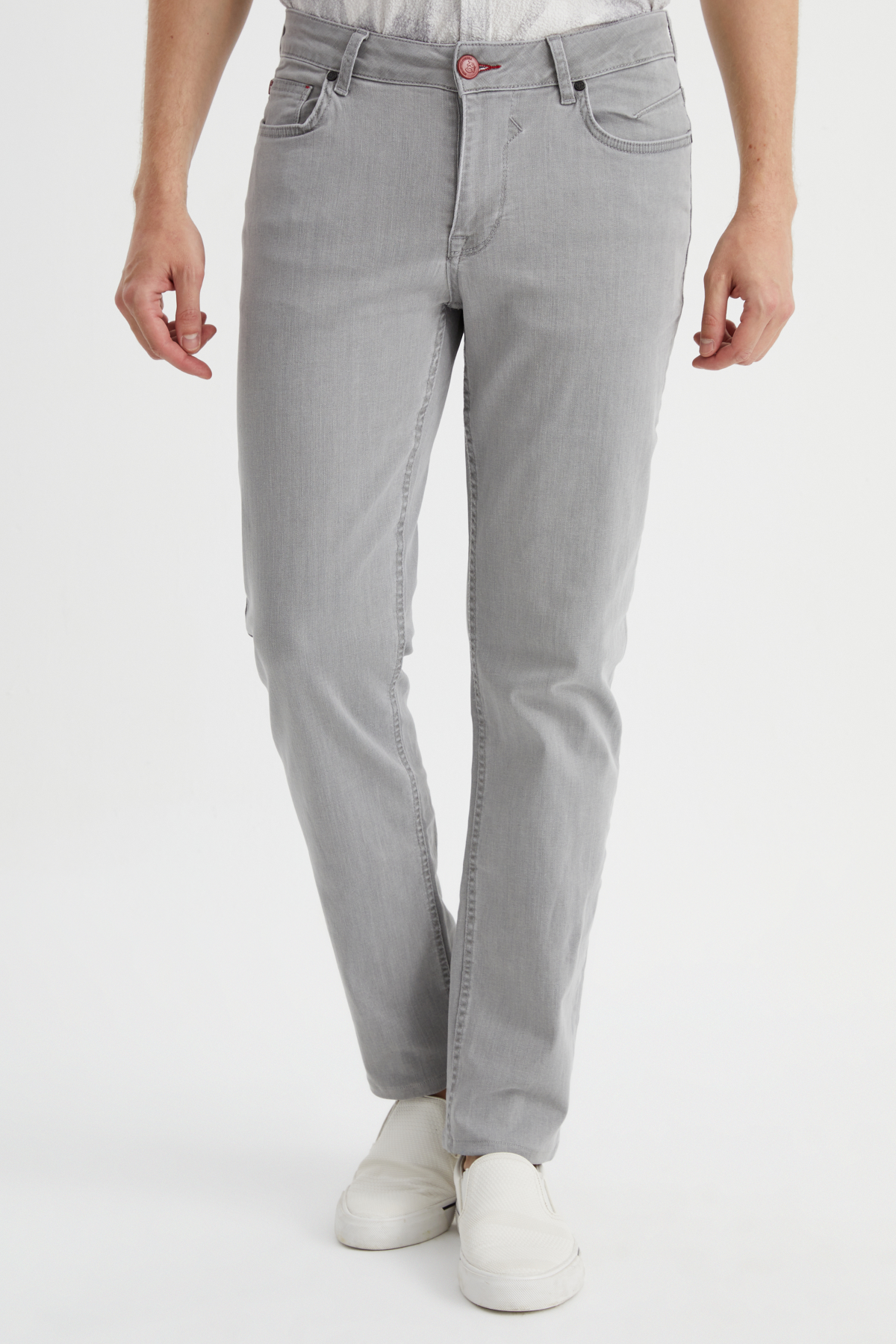 Brunello Cotton Pants – L. Grey