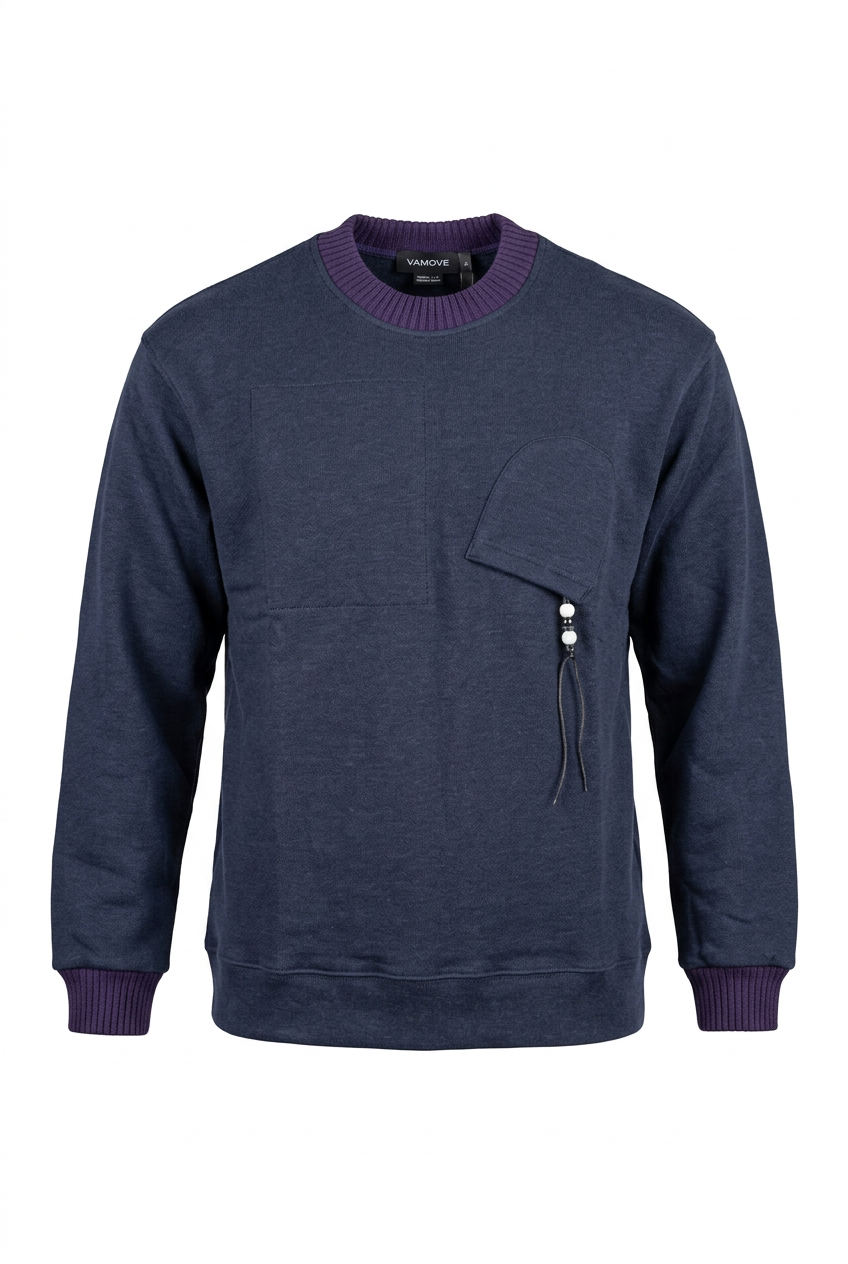 VAMOUS Men's Sweater - VW5415/ Blue