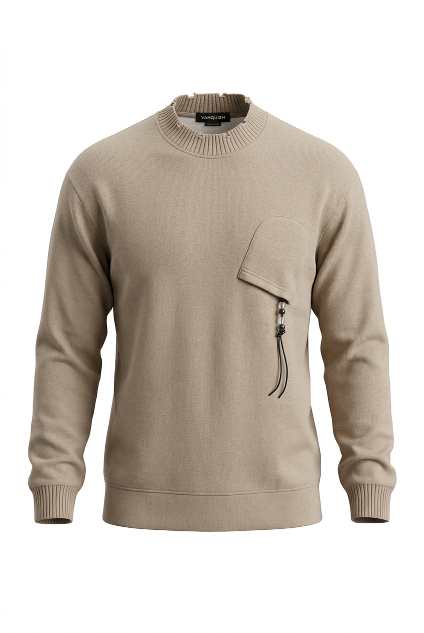 VAMOUS Men's Sweater - VW5415/ Grey