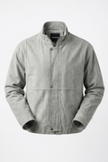 VAMOUS Washed Bomber Jacket - VW5504/ Grey