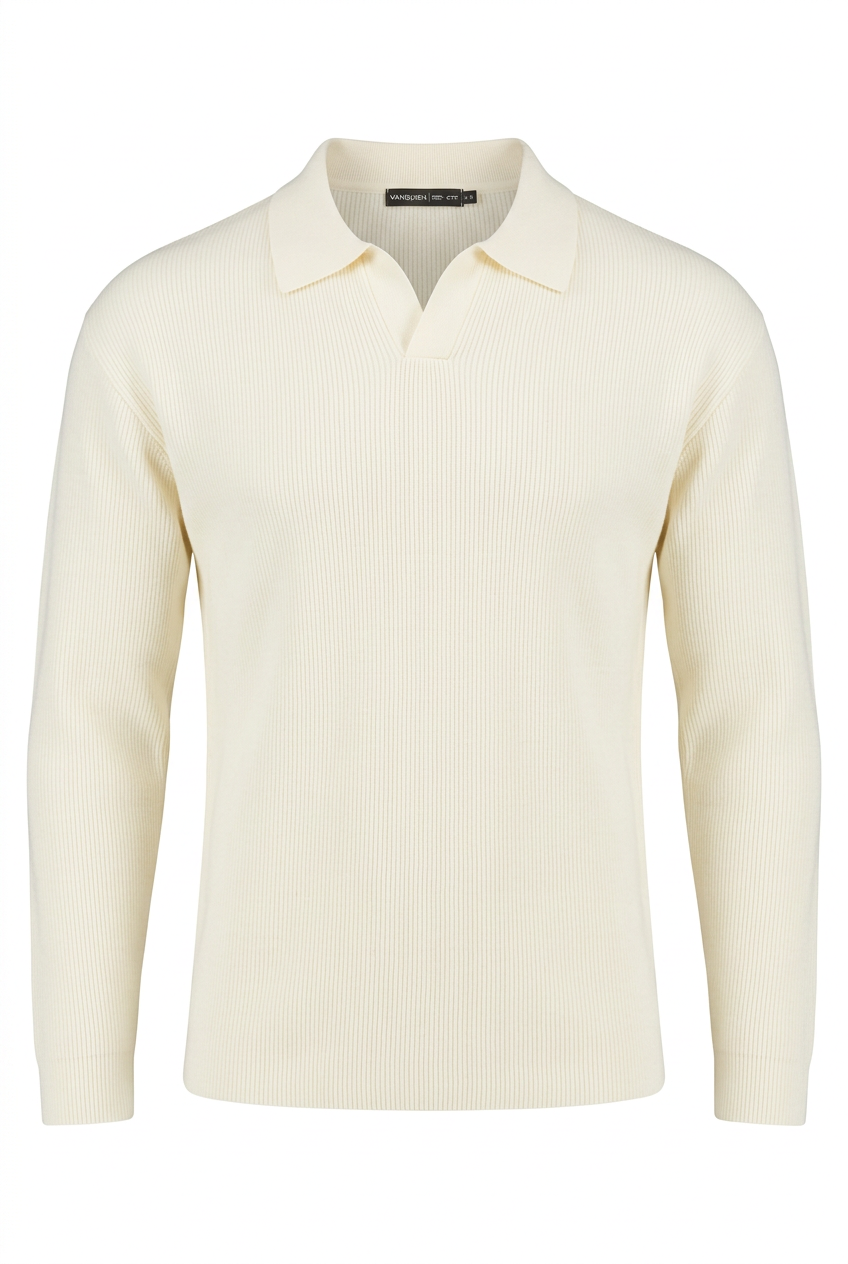 VAMOUS Woollen Sweater - VW5605/ White