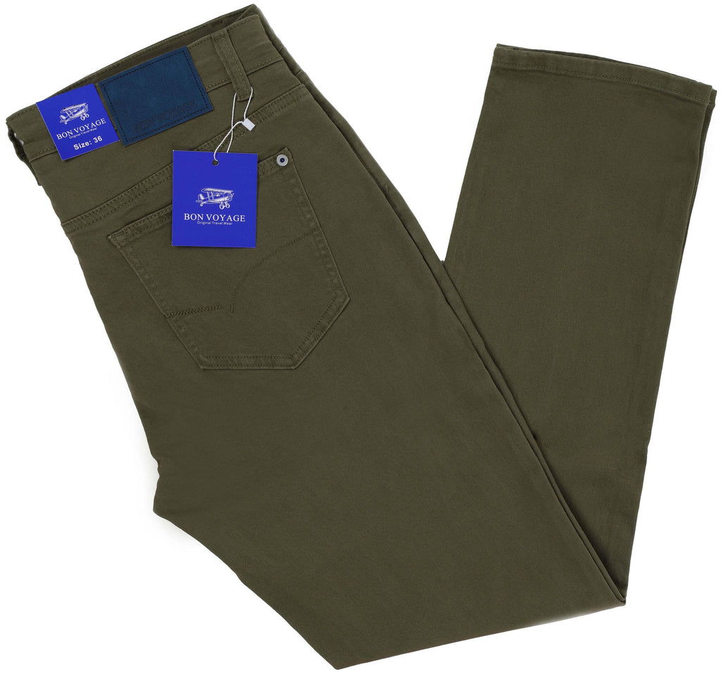 Bon Voyage Cotton Pants - BVP101/Army