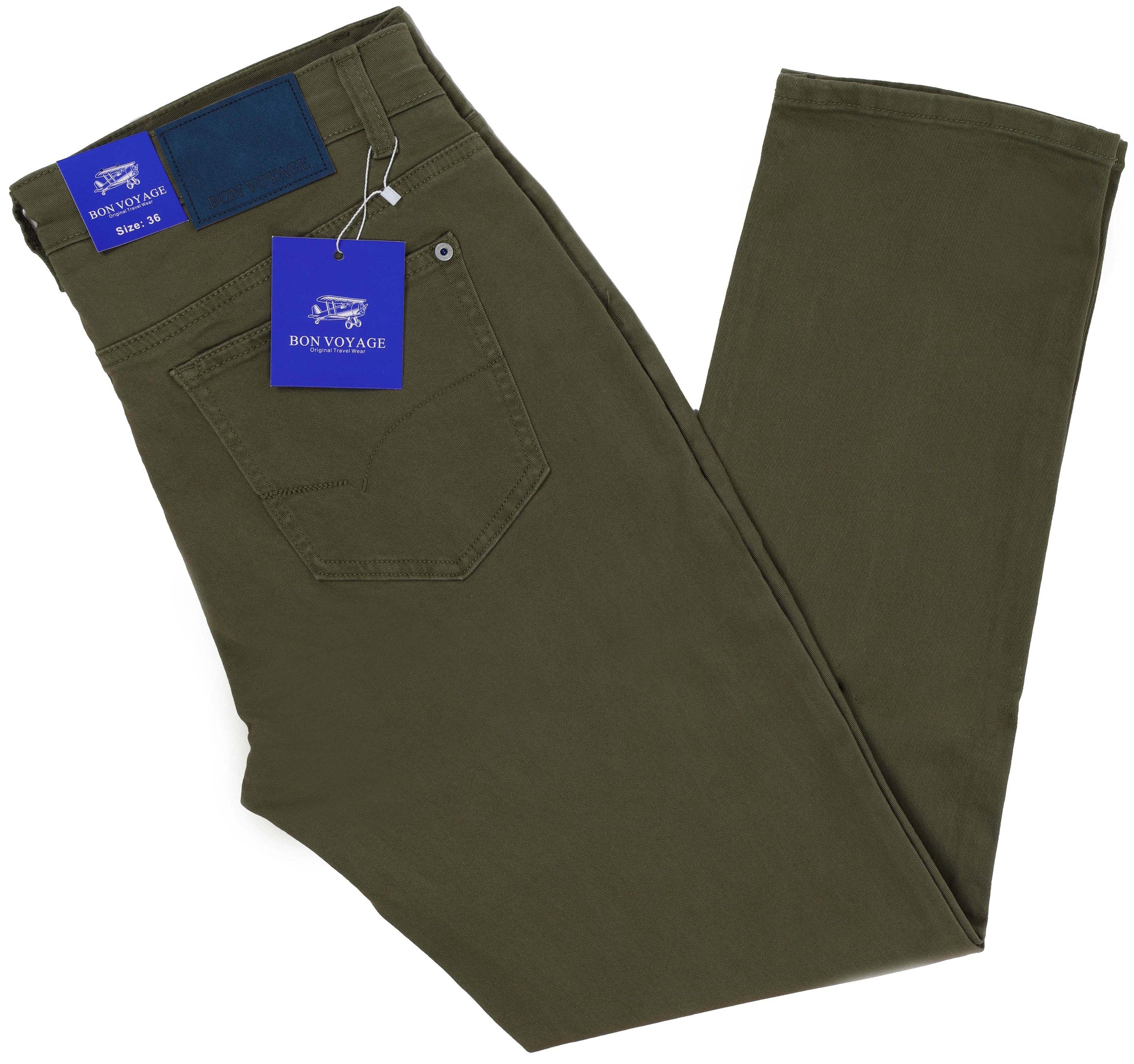 Bon Voyage Cotton Pants - BVP101/Army