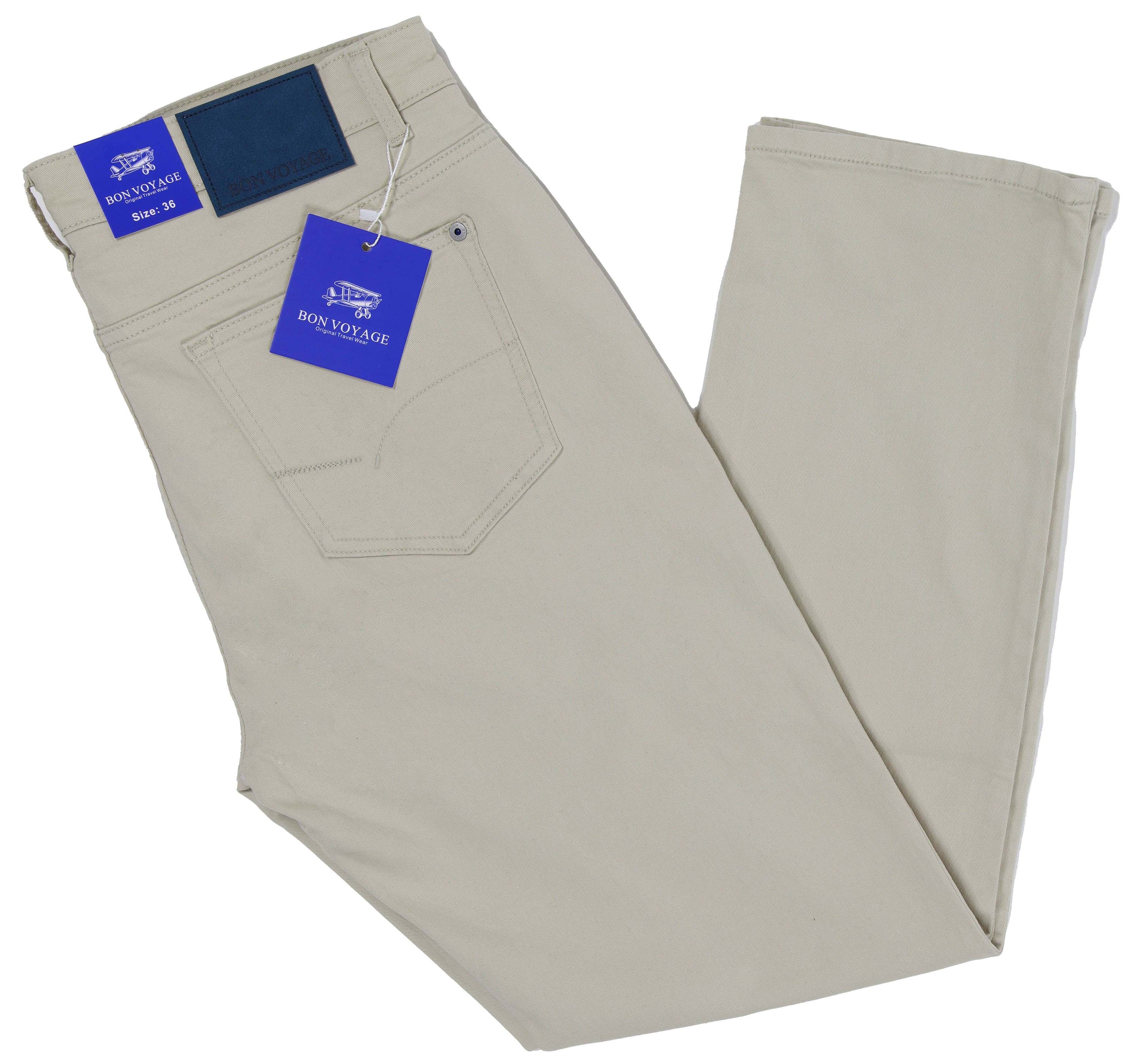 Bon Voyage Cotton Pants - BVP101/Khaki