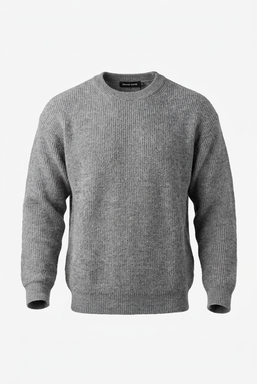 VAMOUS Woollen Sweater - VW5050/ Deep Grey