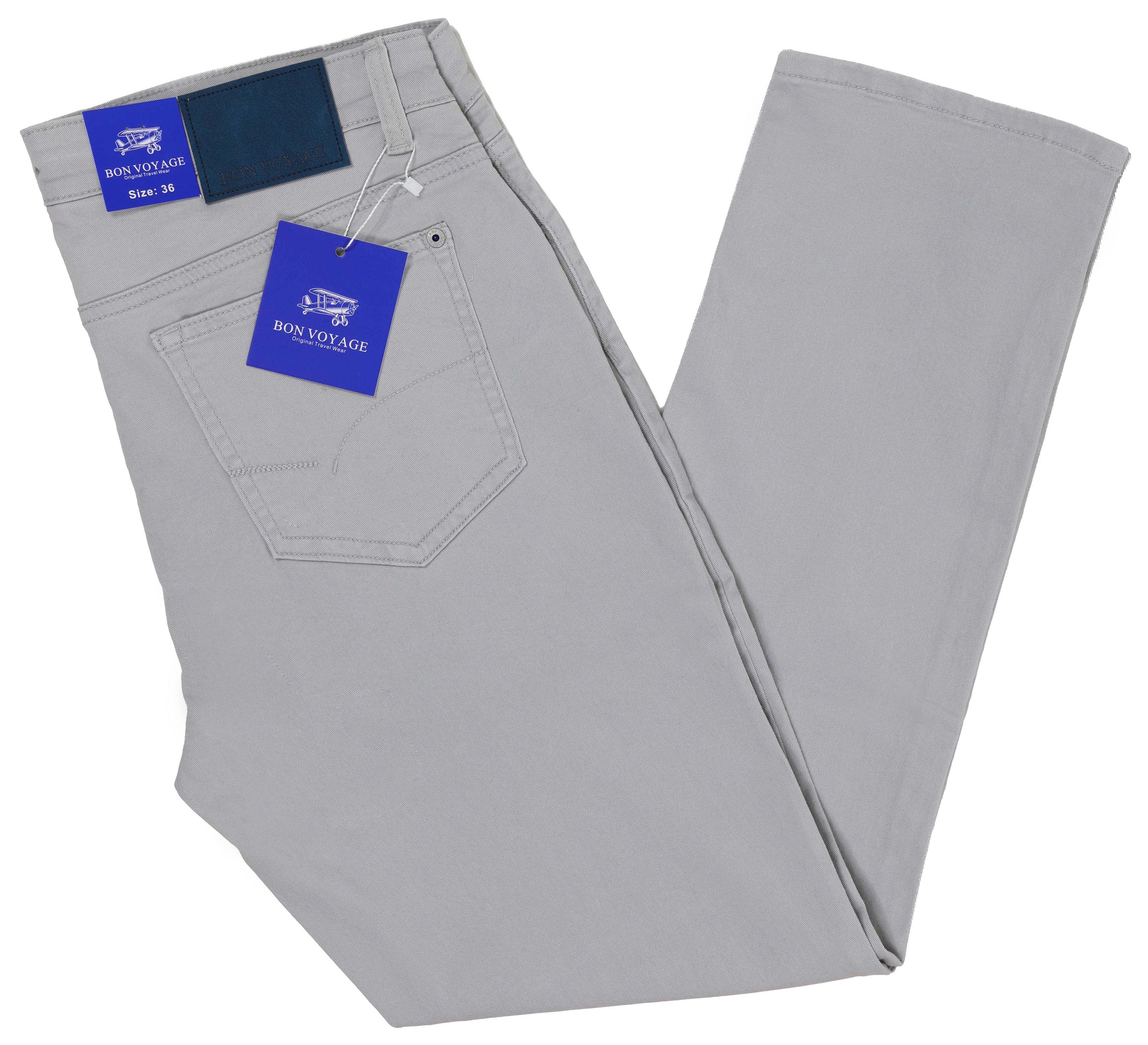 Bon Voyage Cotton Pants - BVP101/Grey