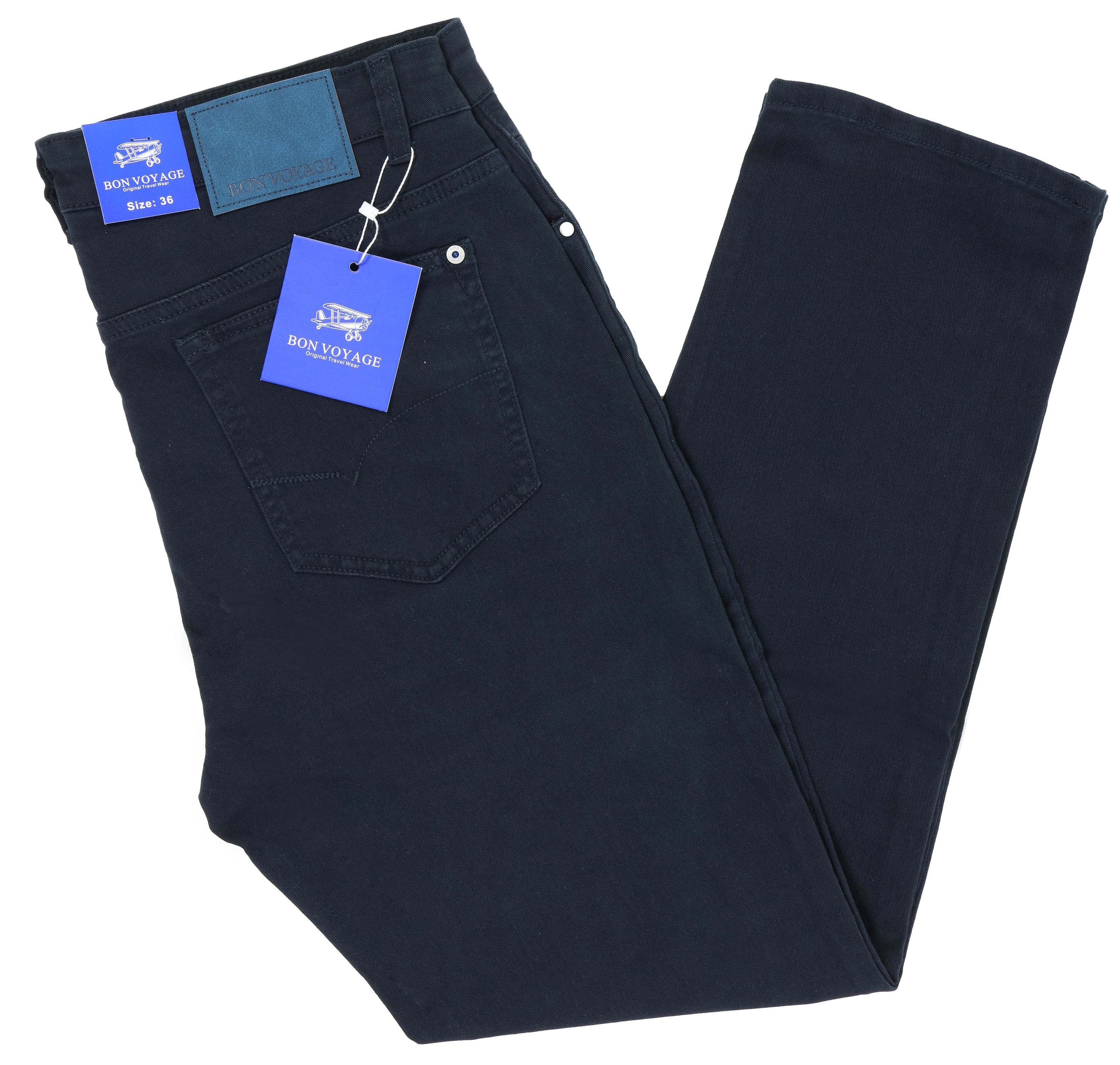 Bon Voyage Cotton Pants - BVP101/Navy