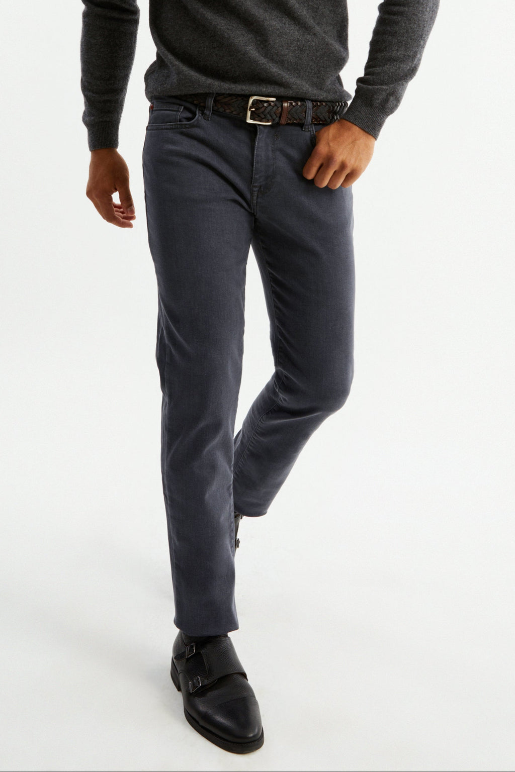 DFR89 Python - Cotton Stretch Jeans / Stone Grey