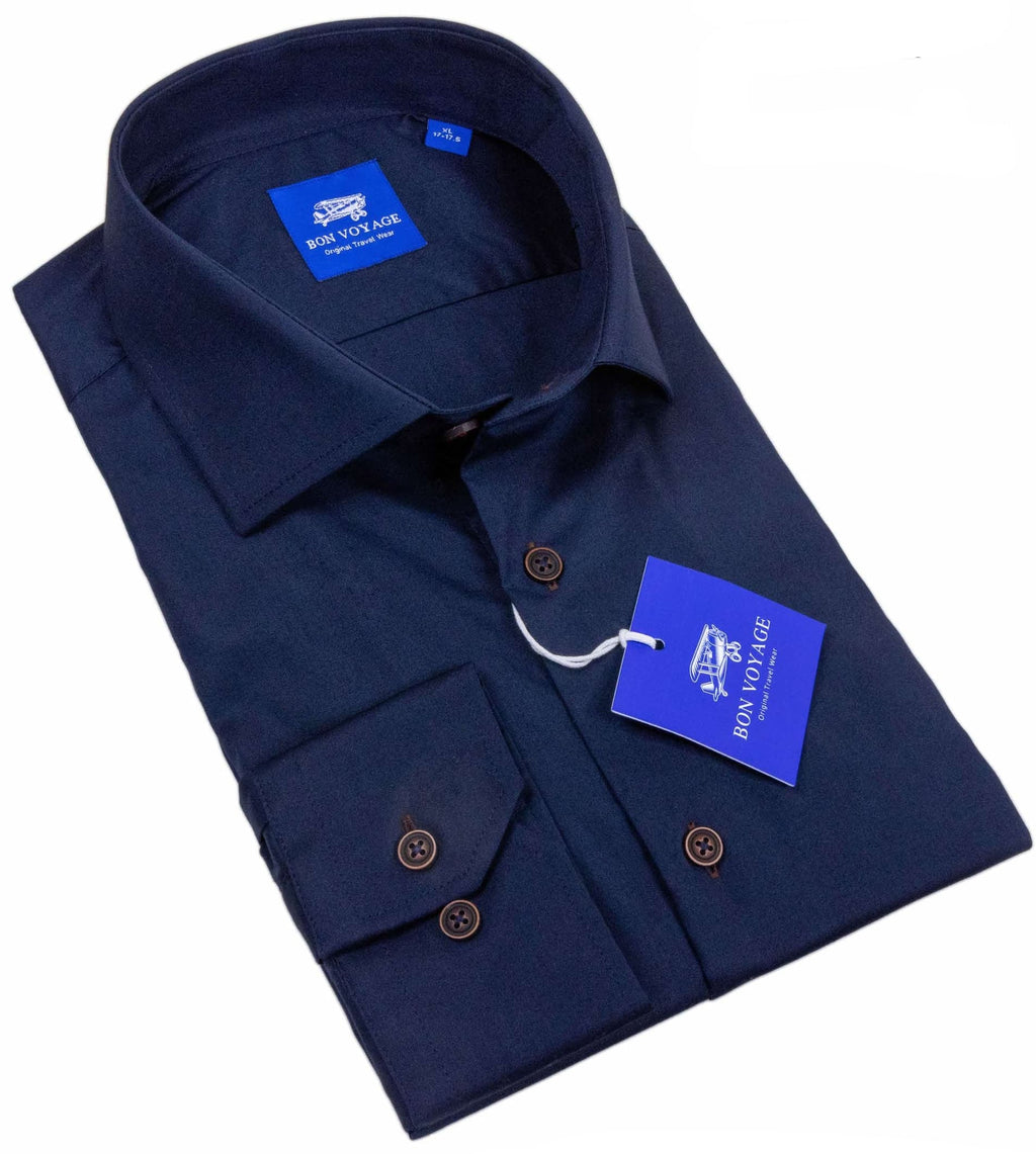 Bon Voyage  Shirt - BV1000/Navy