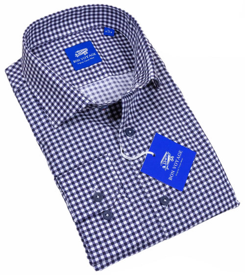 Bon Voyage  Shirt - BV1002/Navy