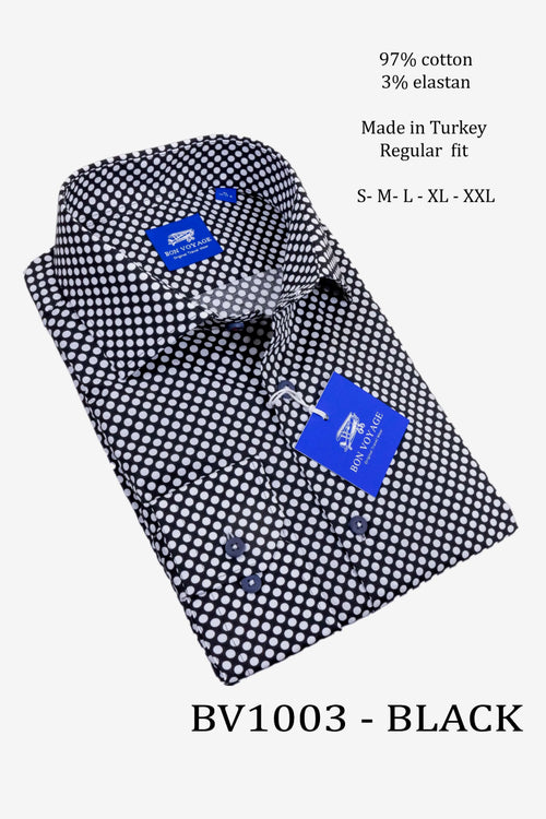 Bon Voyage  Shirt - BV1003/Black