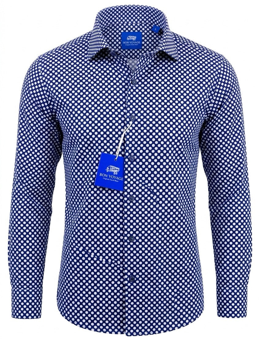 Bon Voyage  Shirt - BV1003/Navy