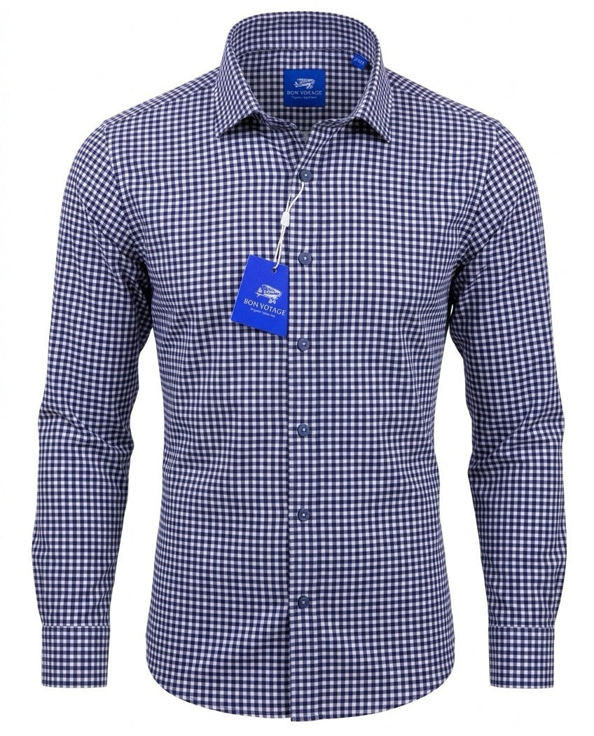 Bon Voyage  Shirt - BV1002/Navy