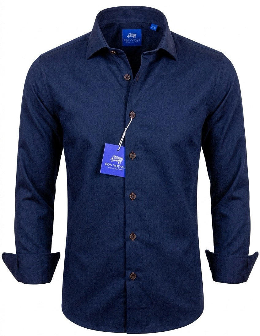 Bon Voyage  Shirt - BV1000/Navy