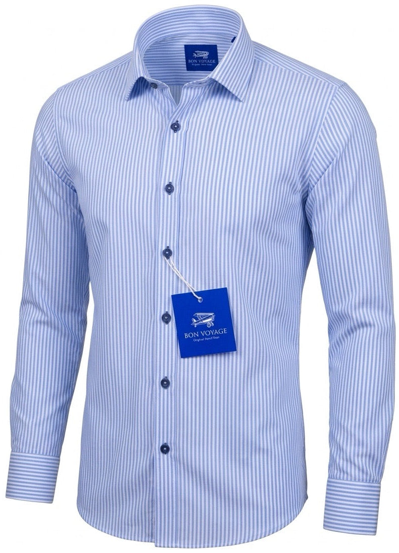 Bon Voyage  Shirt - BV1001/Sky