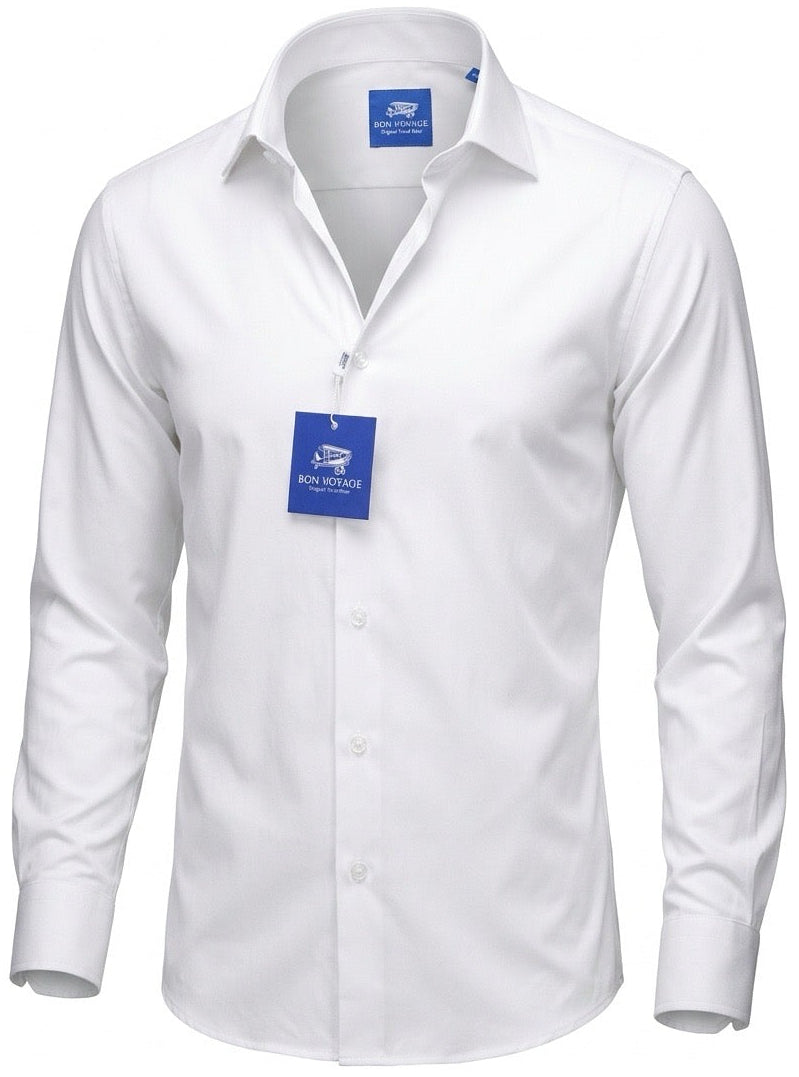 Bon Voyage Dress Shirt - BV0348/ White