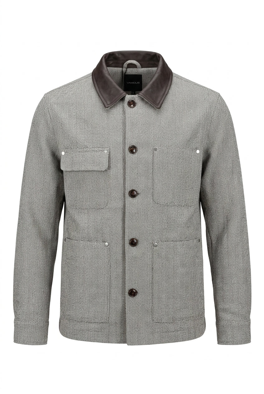VAMOUS Field Jacket - VW5150/ Light Coffee