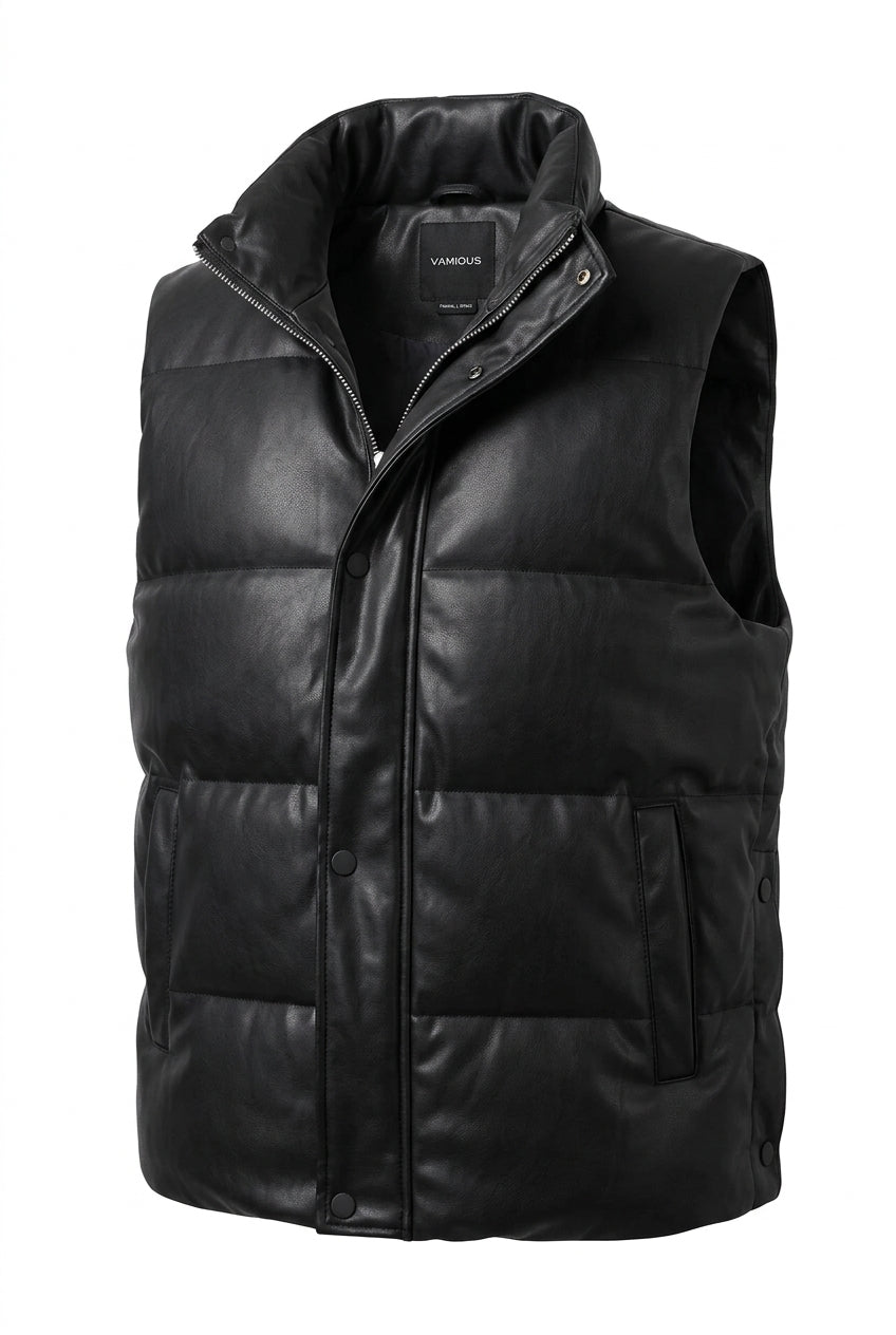 VAMOUS Puffer Vest - VW5506/ Blue
