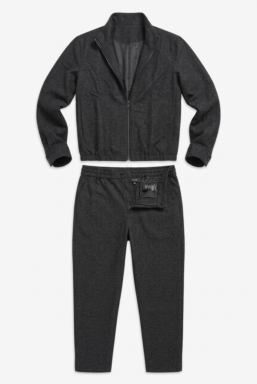 VAMOUS Leisure Suit - VW5147/ Black